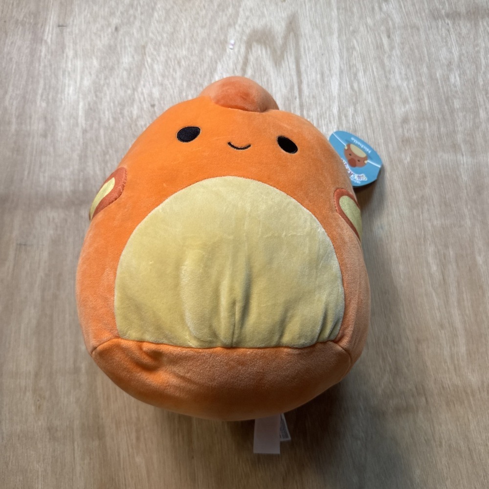 Squishmallows 11" Nichelle The Orange Dinosaur  Officially Licensed Kellytoy